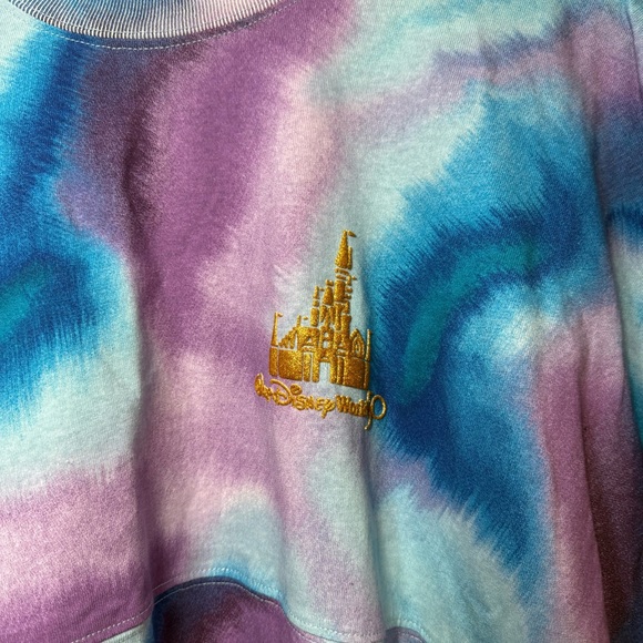 NEW Walt Disney World Mickey & Minnie Anniversary Tie Dye Tee Shirt XL #90A - Picture 6 of 10